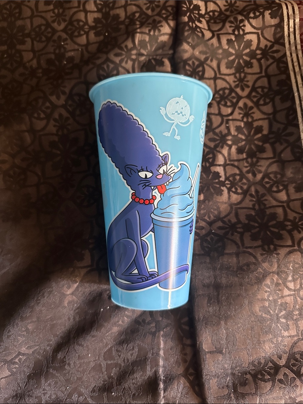 Jack in the Box Glow in the Dark Simpsons Treehouse of Horror Collectible Cup